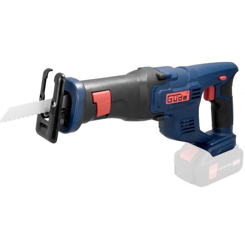 Fierastrau sabie fara acumulator Li-Ion 18V USS 18-0 Guede GUDE58513, 3000 rpm, 14.5 mm