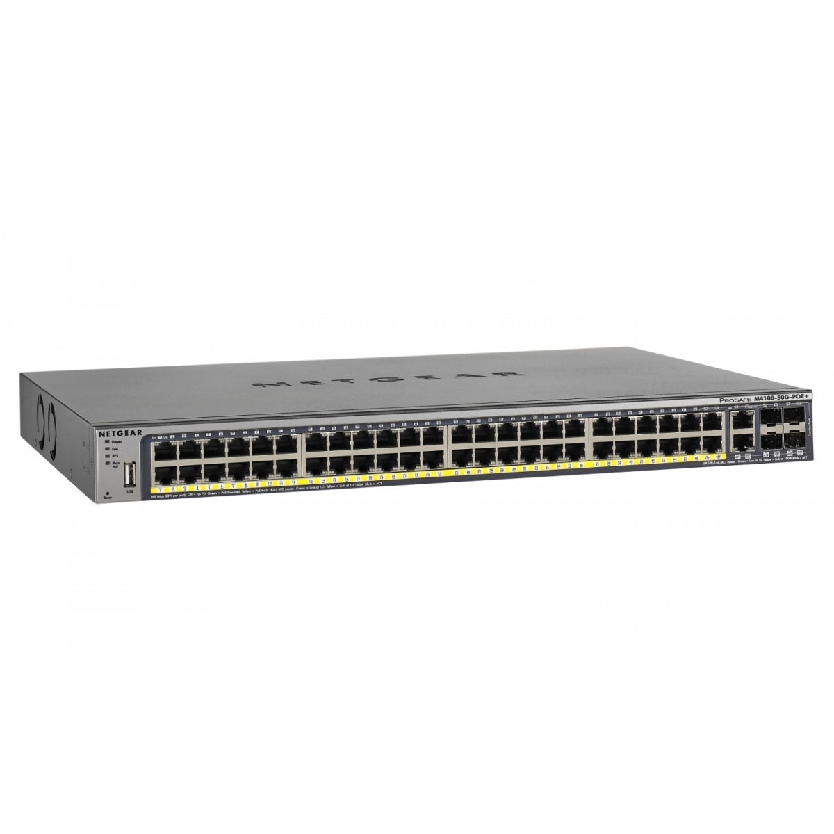 Switch NetGear M4100-50G, 50 x 10/100/1000
