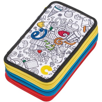 Penar echipat Carioca Color, 3 fermoare Penar echipat Carioca Color, 3 fermoare