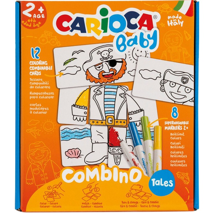 Комплект за креативност Tales Carioca Baby 2+ год.