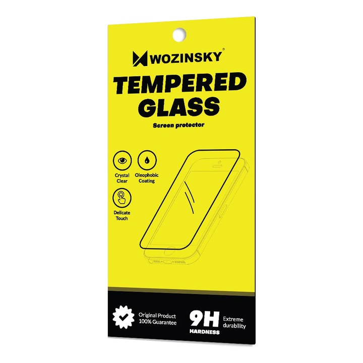 Протектор Datamax за iPhone XS / X от закалено стъкло, /Tempered glass screen protector/, прозрачен