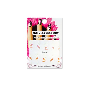 Tatuaj sticker cu efect acrilic pentru decor unghii BLE162, MoonbasaNails, Multicolor Tatuaj sticker cu efect acrilic pentru decor unghii BLE162, MoonbasaNails, Multicolor