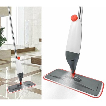 Mop cu pulverizator, cu maner fix de 127 cm, capacitate rezervor 750 ml, Spray mop, EFG1218 Mop cu pulverizator, cu maner fix de 127 cm, capacitate rezervor 750 ml, Spray mop, EFG1218