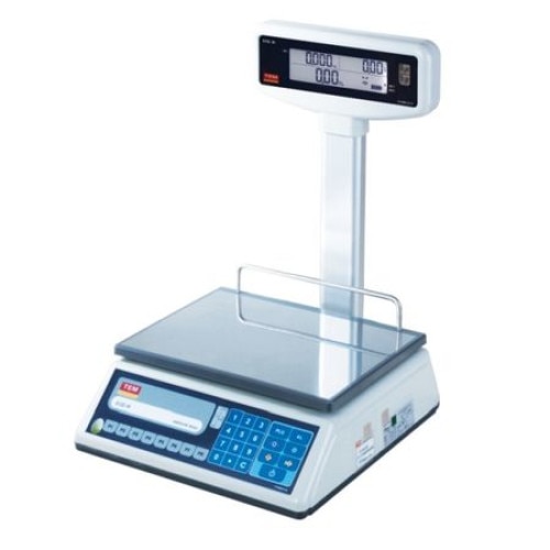 Cantar Comercial Tem EGE LCD Cu Brat 15/30Kg