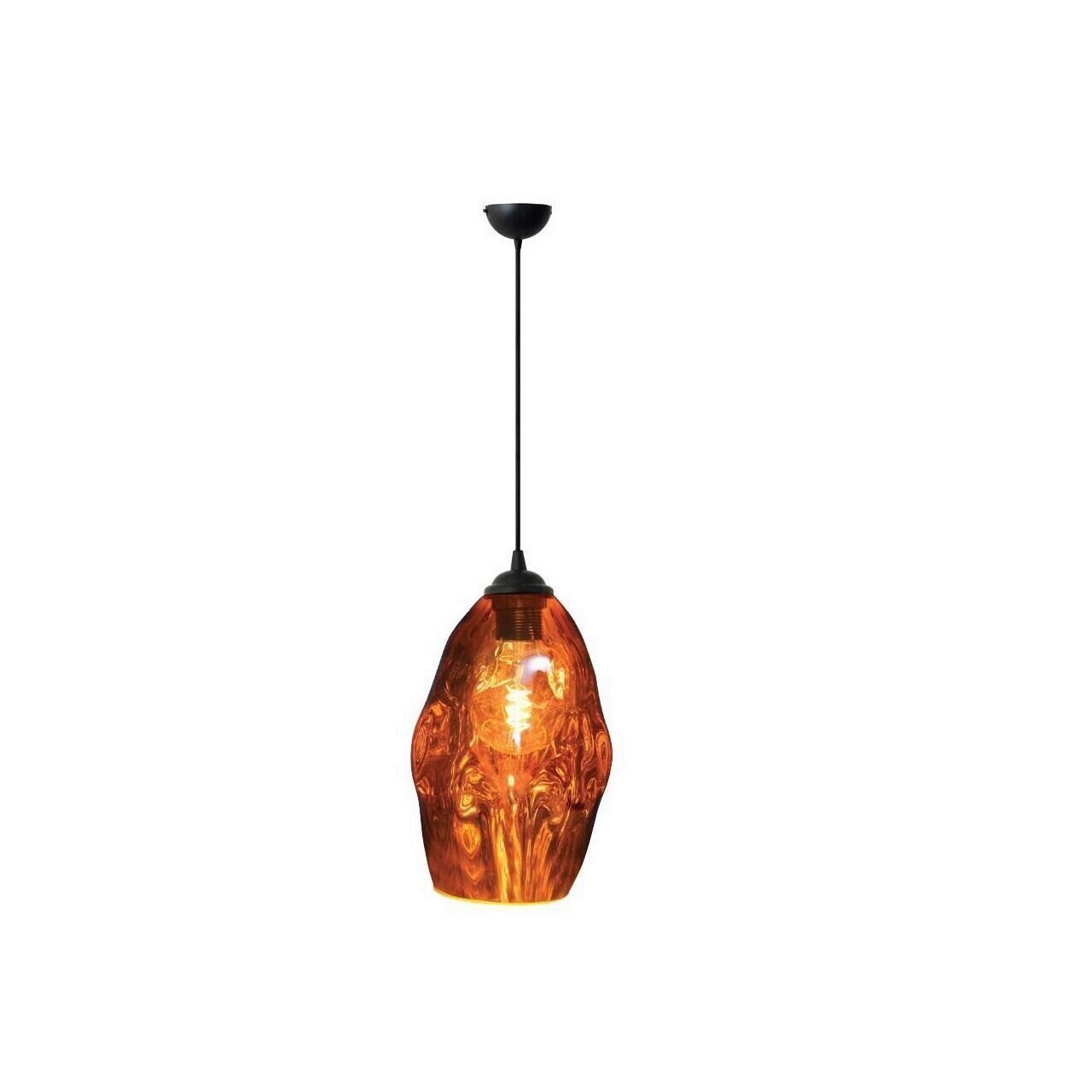 Pendula Meteor Copper, max 60W, E27, sticla
