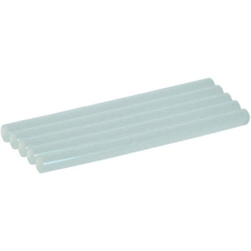 Set 5 baghete de silicon pentru pistolul de lipit - semitransparent, 11 x 200 mm