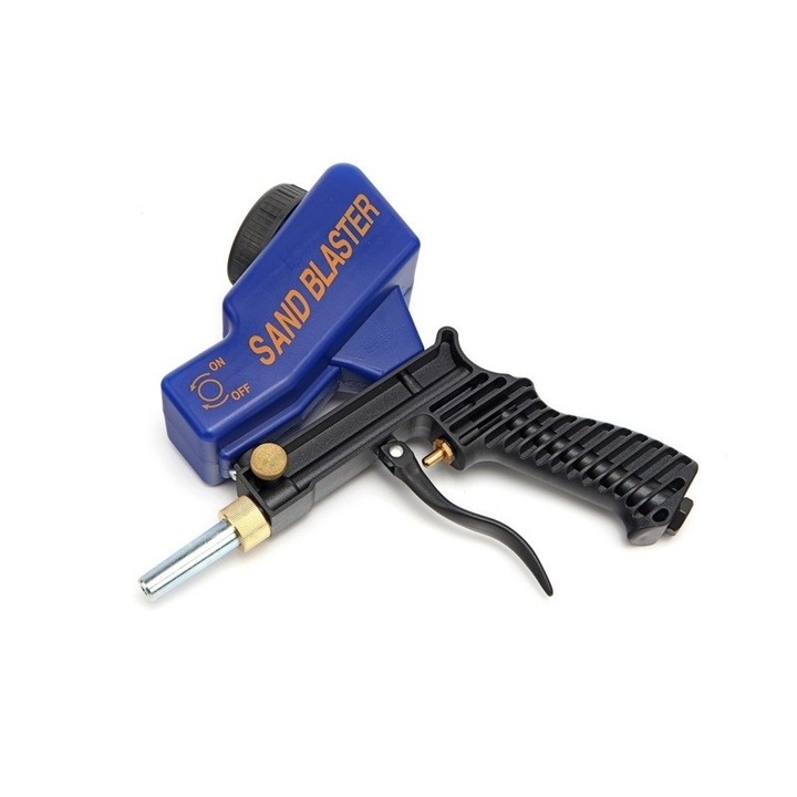 Пистолет за пясъкоструене с резервоар