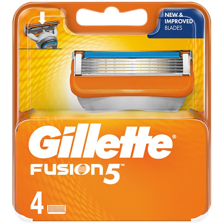 Ножчета за бръснене Gillette Fusion 5, 4 бр.