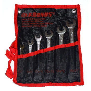 Set 6 bucati chei fixe, 6 - 17 mm, Kronus 691106 EVO Set 6 bucati chei fixe, 6 - 17 mm, Kronus 691106 EVO