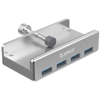 Hub Orico USB 3.0 cu sistem de prindere Hub Orico USB 3.0 cu sistem de prindere