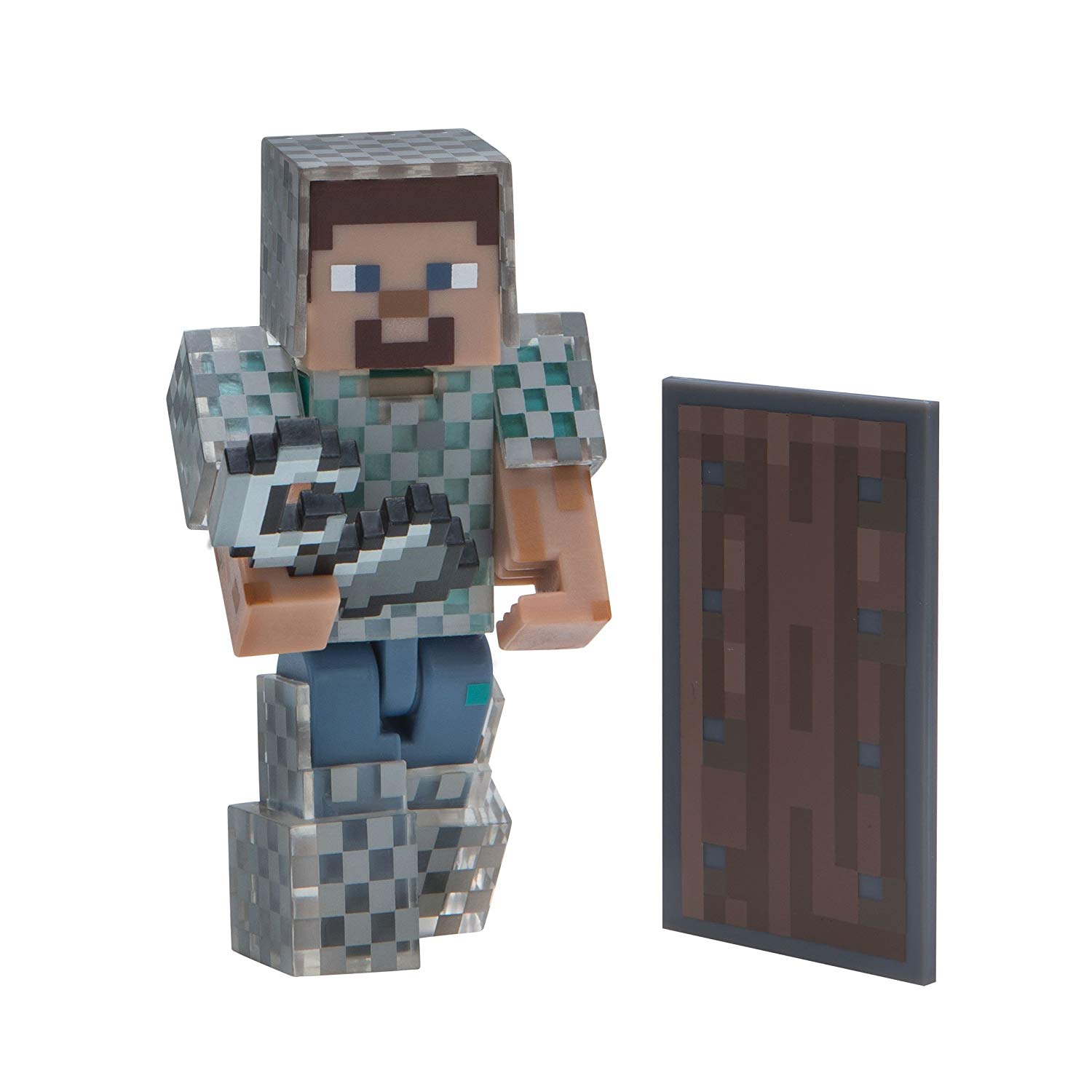 Figurina Minecraft 3 Action Steve With Chain Armour