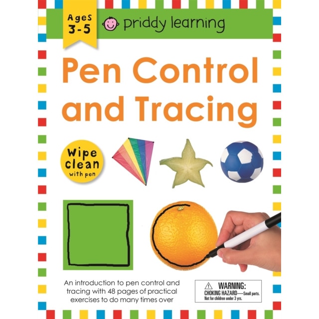 Wipe Clean Workbook: Pen Control and Tracing de Roger Priddy