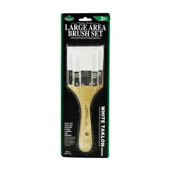 Set 3 pensule late fir sintetic White Taklon Set 3 pensule late fir sintetic White Taklon