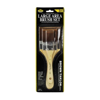 Set 3 pensule late fir sintetic Brown Taklon Set 3 pensule late fir sintetic Brown Taklon