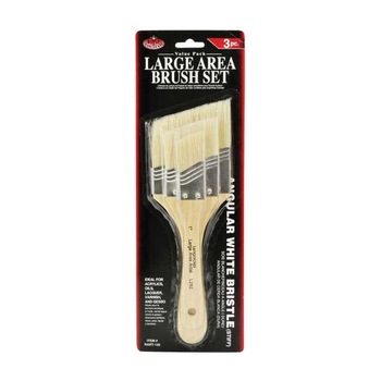 Set 3 pensule late fir natural White Bristle angular Set 3 pensule late fir natural White Bristle angular