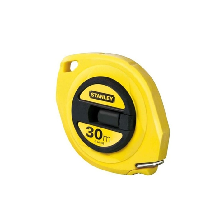 Рулетка за измерване STANLEY, Със стоманена лента, 30 м