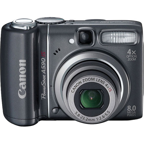Aparat foto digital Canon PowerShot A590IS, 8MP - eMAG.ro
