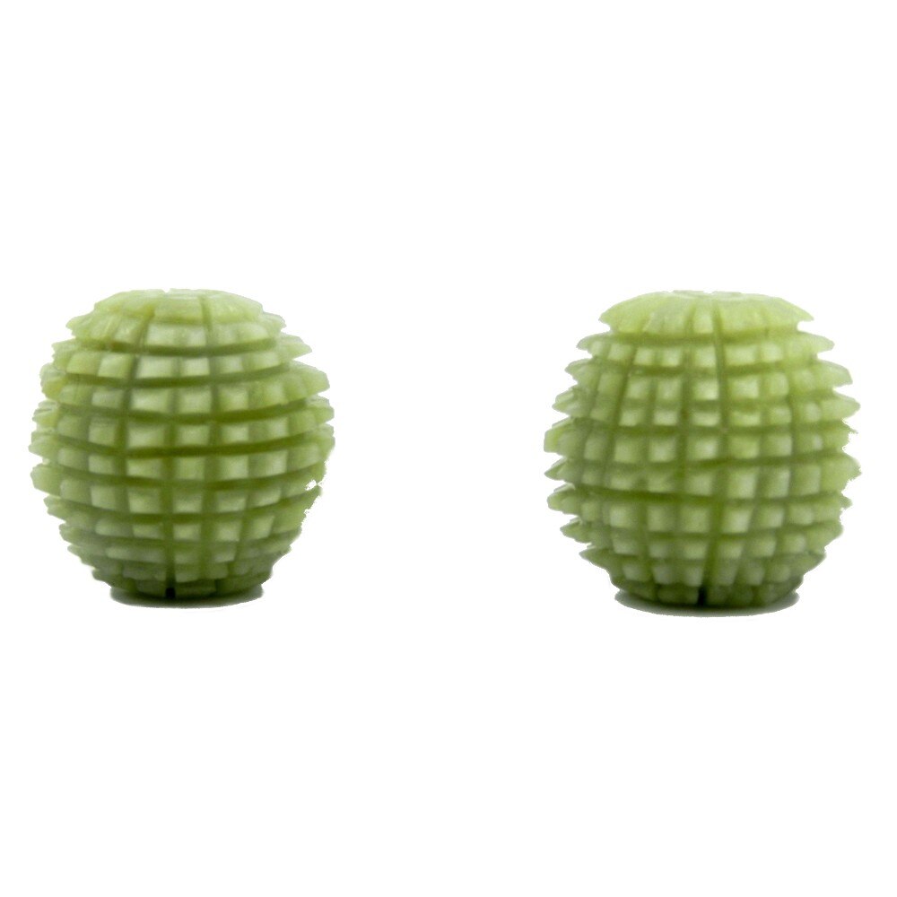 Bile Jinya zimtate pentru masaj din jad, mari