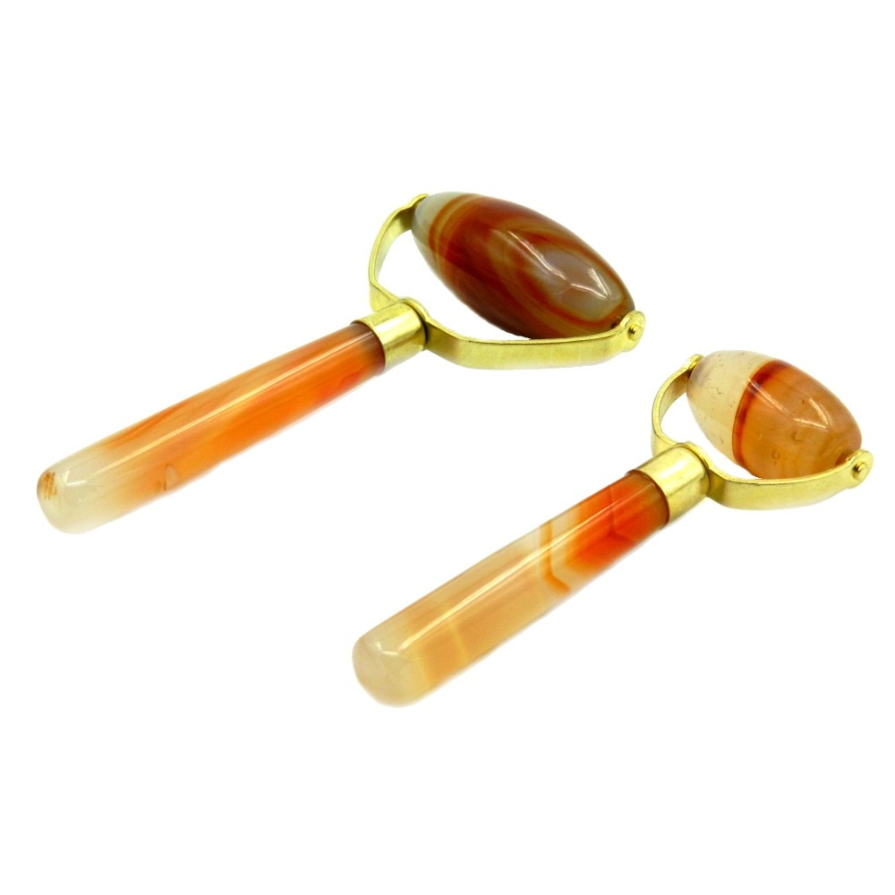 Set role ABARKE din agat pentru masaj facial