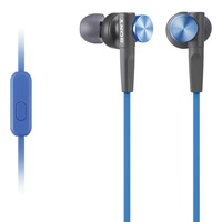 Casti audio in-ear Sony MDR-XB50APL, Control Telefon, Extra Bass, Albastru