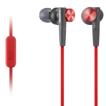 Casti In-Ear Sony MDRXB50APR, Cu fir, Rosu Casti In-Ear Sony MDRXB50APR, Cu fir, Rosu