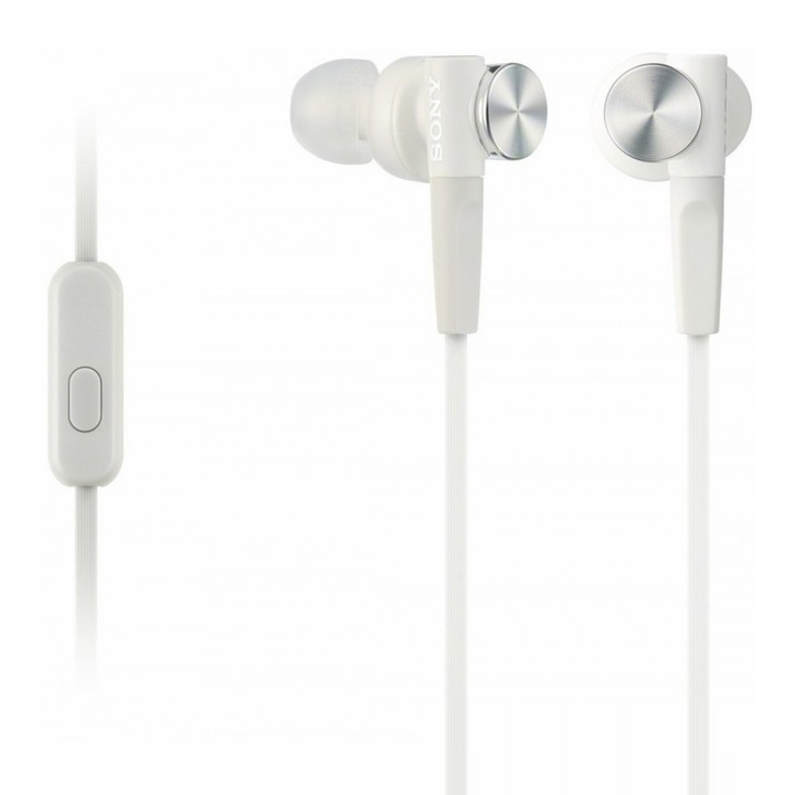Sony MDRXB50APW fülbe helyezhető fejhallgató, vezetékes, fehér
