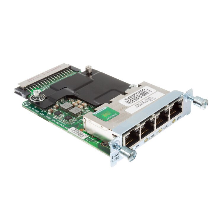 Modul Cisco EHWIC-4ESG-RF Switch 4 porturi 10/100/1000 Cisco Refresh