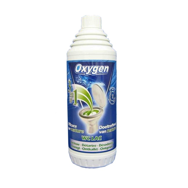 Detartrant, WC Lac 3 in 1, 1 litru, Oxigen