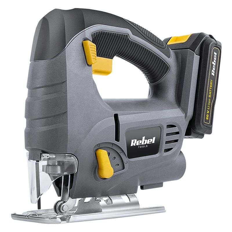 Fierastrau pendular Rebel Tools cu acumulator 2 Ah