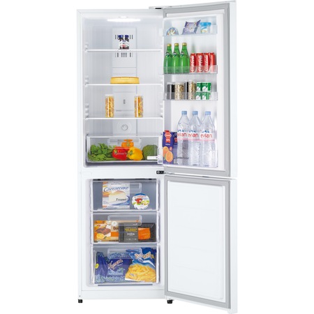 Combina frigorifica Daewoo RN-309RDQW, 305 l, Clasa A+, Full No Frost, Iluminare LED, H 187 cm, Alb