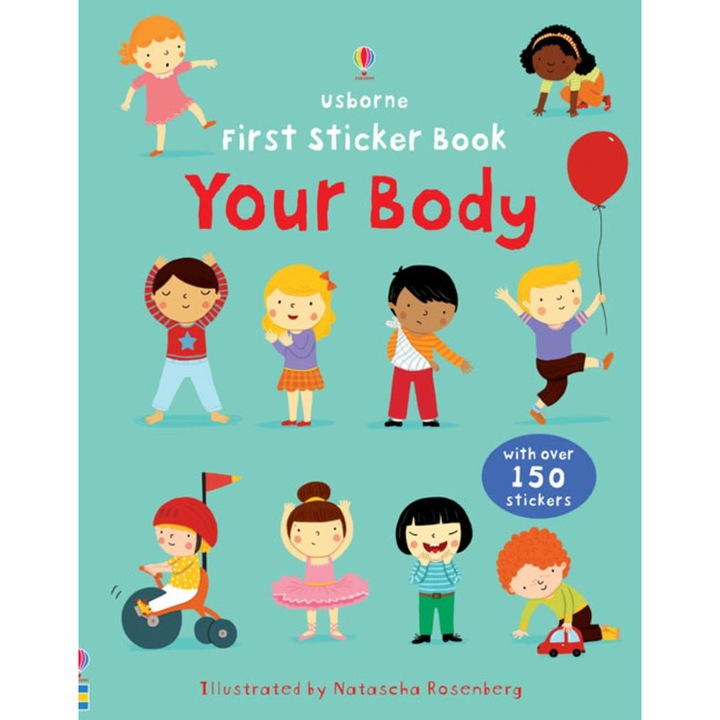 Carte de activitati "Your body" , 3 ani+, Usborne
