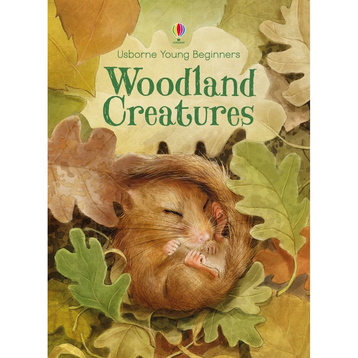 Carte "Woodland creatures", 3 ani+, Usborne
