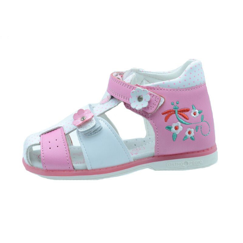 Sandale ortopedice fetite, velcro, Tom Miki, Multicolor