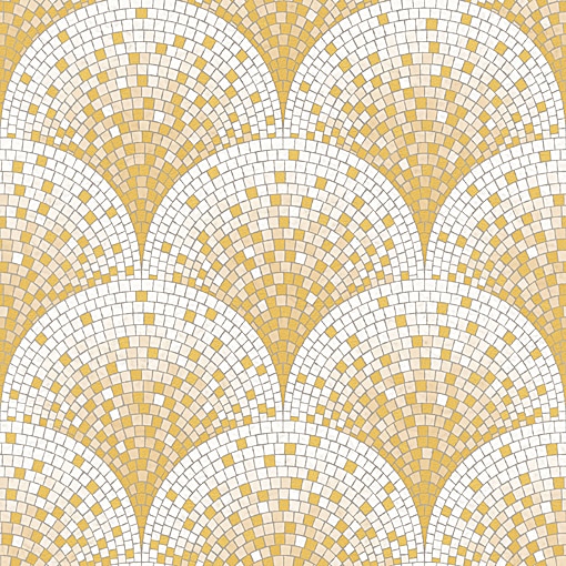 Tapet modern Mozaic Texturat Beaux Arts II BA220042 Auriu/gri 0.53m X 10m=5mp/Rola