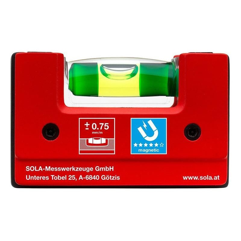 Nivela SOLA Austria compacta 68mm, GO! Magnetic