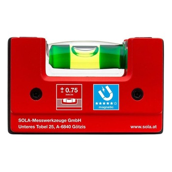 Nivela SOLA Austria compacta 68mm, GO! Magnetic Nivela SOLA Austria compacta 68mm, GO! Magnetic