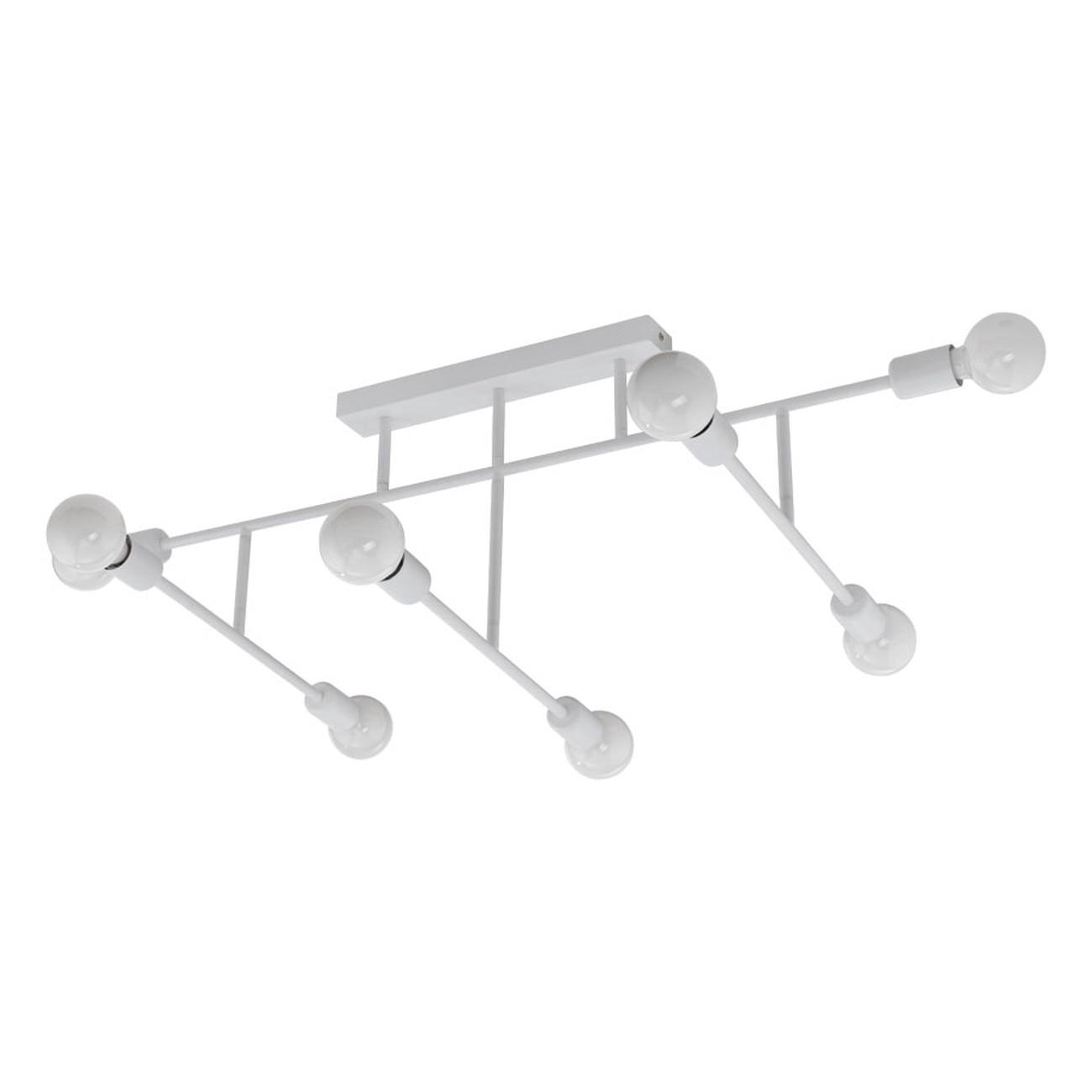 Lustra BELSIANA, EGLO, Metal, Alb, 8X40W