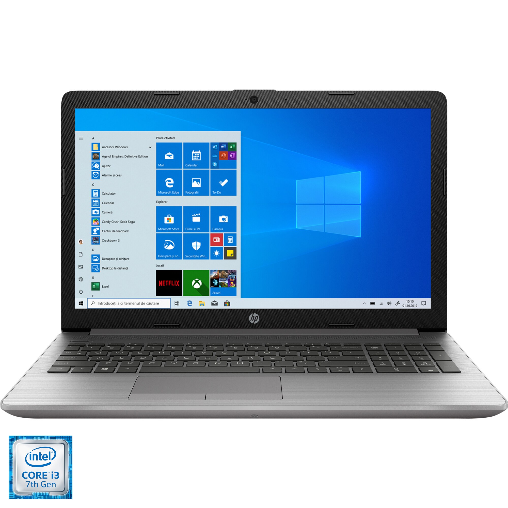 HP 250G7 i3 7020U　SSD120GB Windows11 Laptop HP 250 G7 Core i3-7020U 2x 2.30 GHz, 8GB RAM, 256GB SSD