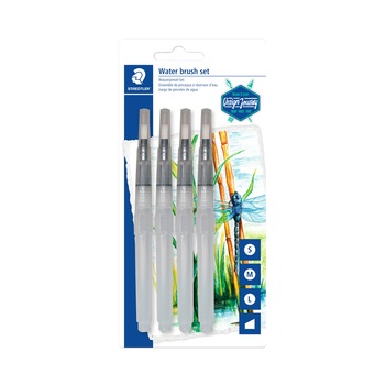 Pensula cu rezervor Staedtler fillable de apa 4/blister ST-949-SBK4-C Pensula cu rezervor Staedtler fillable de apa 4/blister ST-949-SBK4-C
