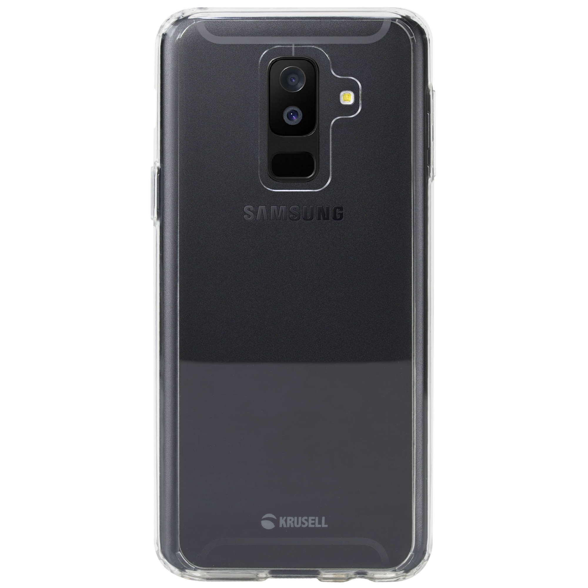 Husa de protectie Krusell kivik, pentru Samsung Galaxy A6 Plus, transparenta