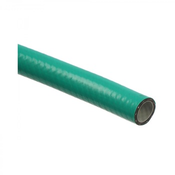 Furtun de gradina, pentru apa, Agrifort, ranforsat cu insertie textila, 13 mm, culoare verde, 50 m Furtun de gradina, pentru apa, Agrifort, ranforsat cu insertie textila, 13 mm, culoare verde, 50 m