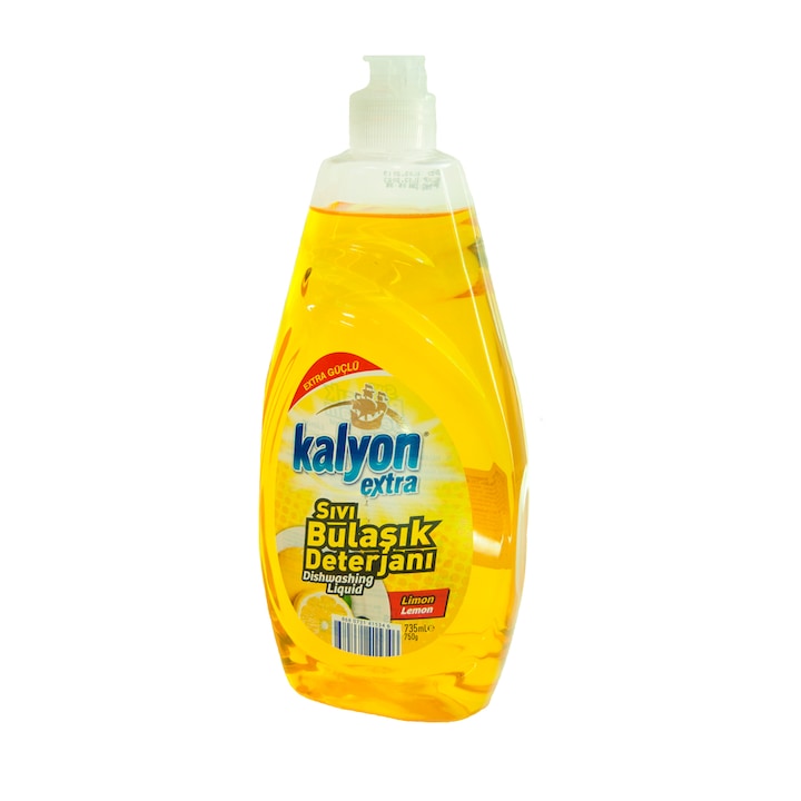Detergent spalat vase, KALYON Extra Lemon 735ml