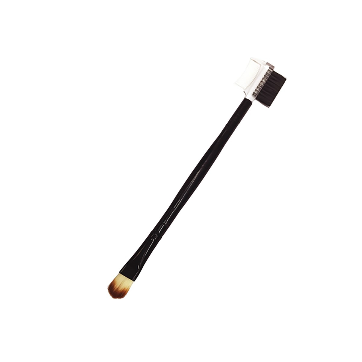 Pensula machiaj cu cap dublu MoonbasaNails # 060, Negru