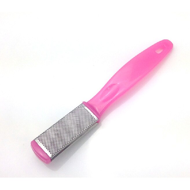 Pila metalica pentru pedichiura cu 2 laturi MoonbasaNails, Roz