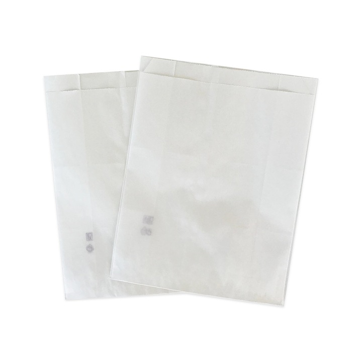 Set 1200 pungi hartie rezistenta la grasimi, 15 x 6 x 19, folosite in fast-food, gogoserii, patiserii, cofetarii, simigerii, panificatie, alte produse care contin grasimi, 100% biodegradabile