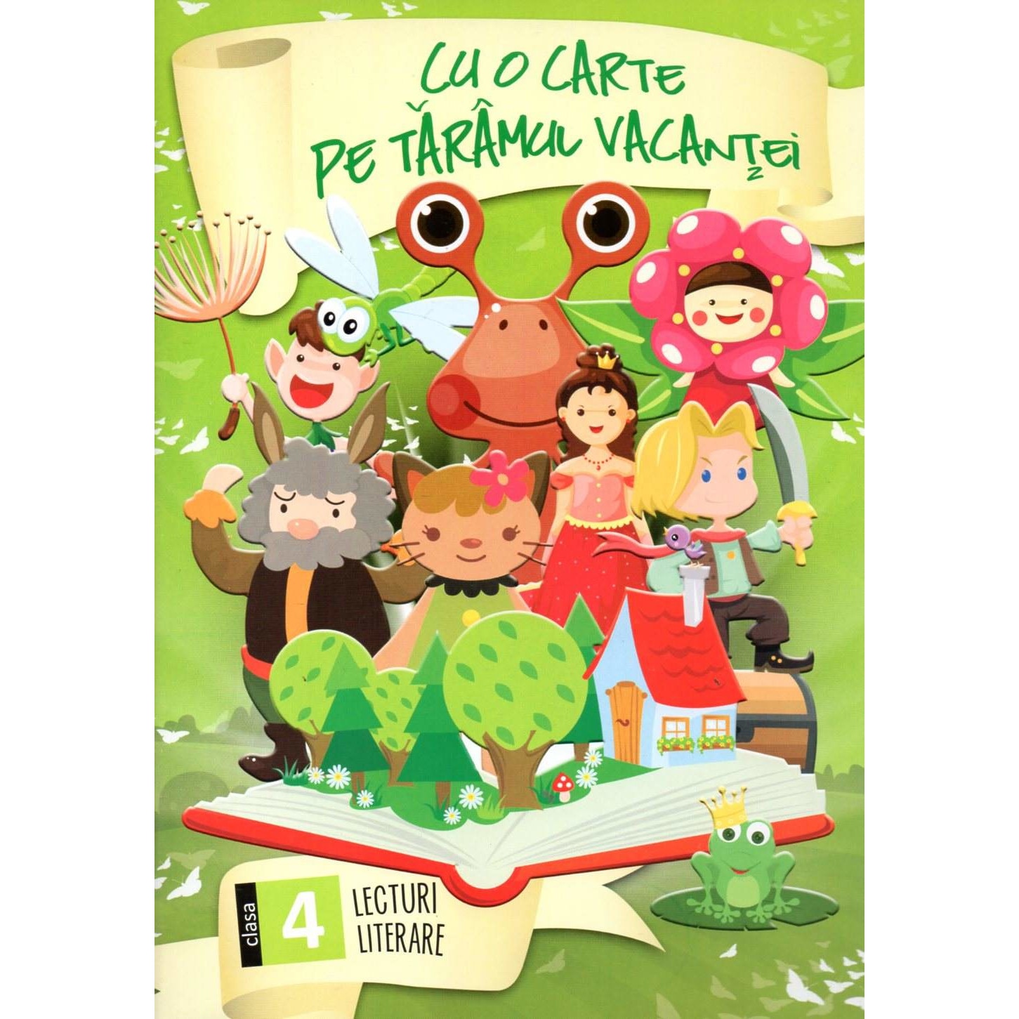 Cu o carte pe taramul vacantei - clasa a IV-a, autor Corina Saitis