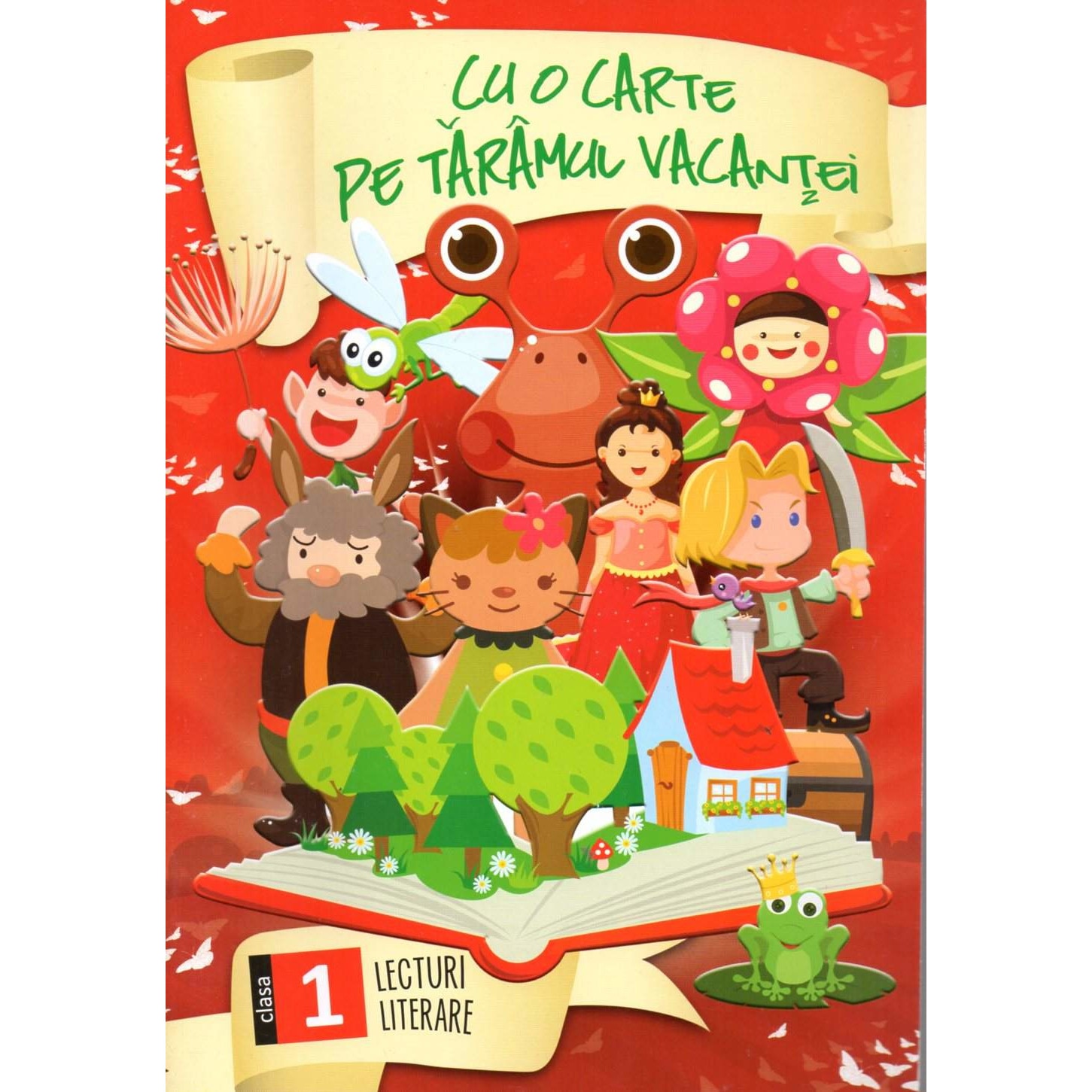 Cu o carte pe taramul vacantei - clasa I, autor Corina Saitis