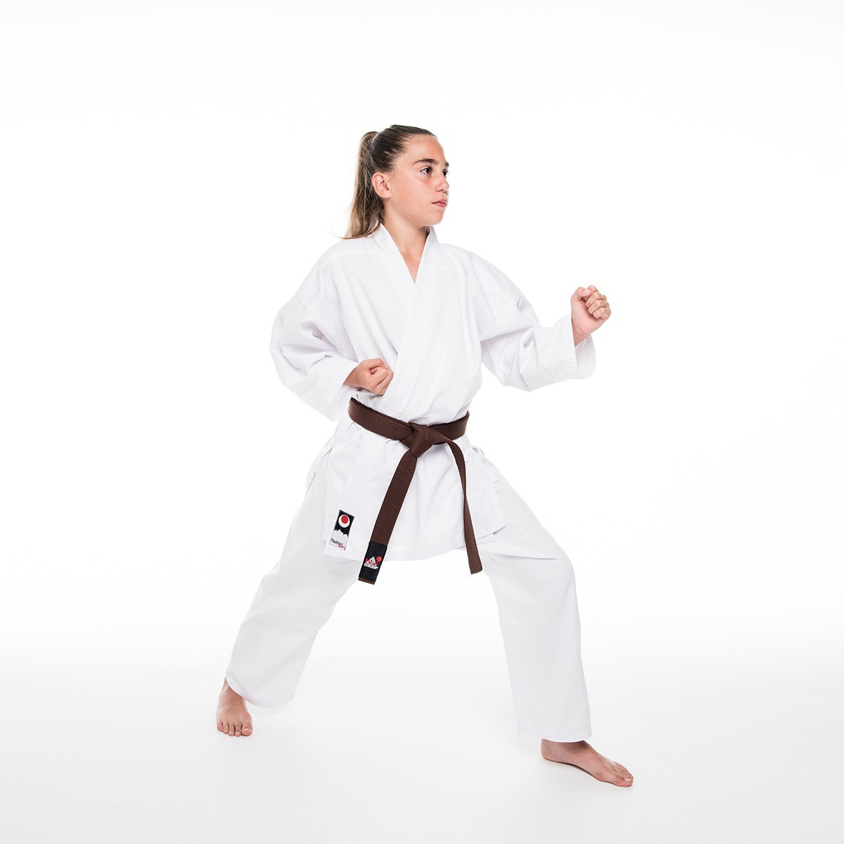 Kimono Karate pentru copii, FUJI MAE, 130 CM EU eMAG.ro