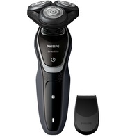 aparat de ras philips s511006 lame multiprecision led acumulator 3 capete rotire in 5 directii trimmer negru imagen 14_0_
0