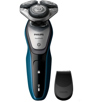 Aparat de ras Philips S5420/06, lame MultiPrecision, umed si uscat, LED, accesoriu tuns, Negru Aparat de ras Philips S5420/06, lame MultiPrecision, umed si uscat, LED, accesoriu tuns, Negru